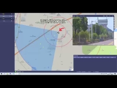 10-kilometrowy system radarowy UAV z anteną fazowaną w paśmie X z możliwością aktywnej emisji